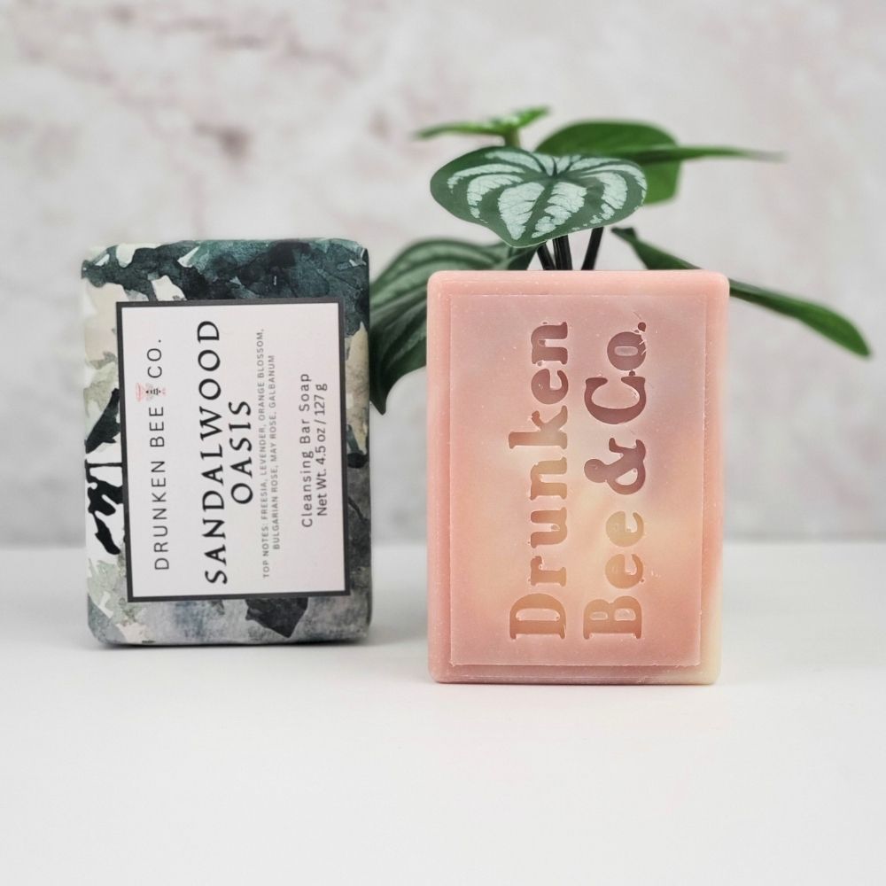 Sandalwood Oasis Handmade Bar Soap - 4.5oz