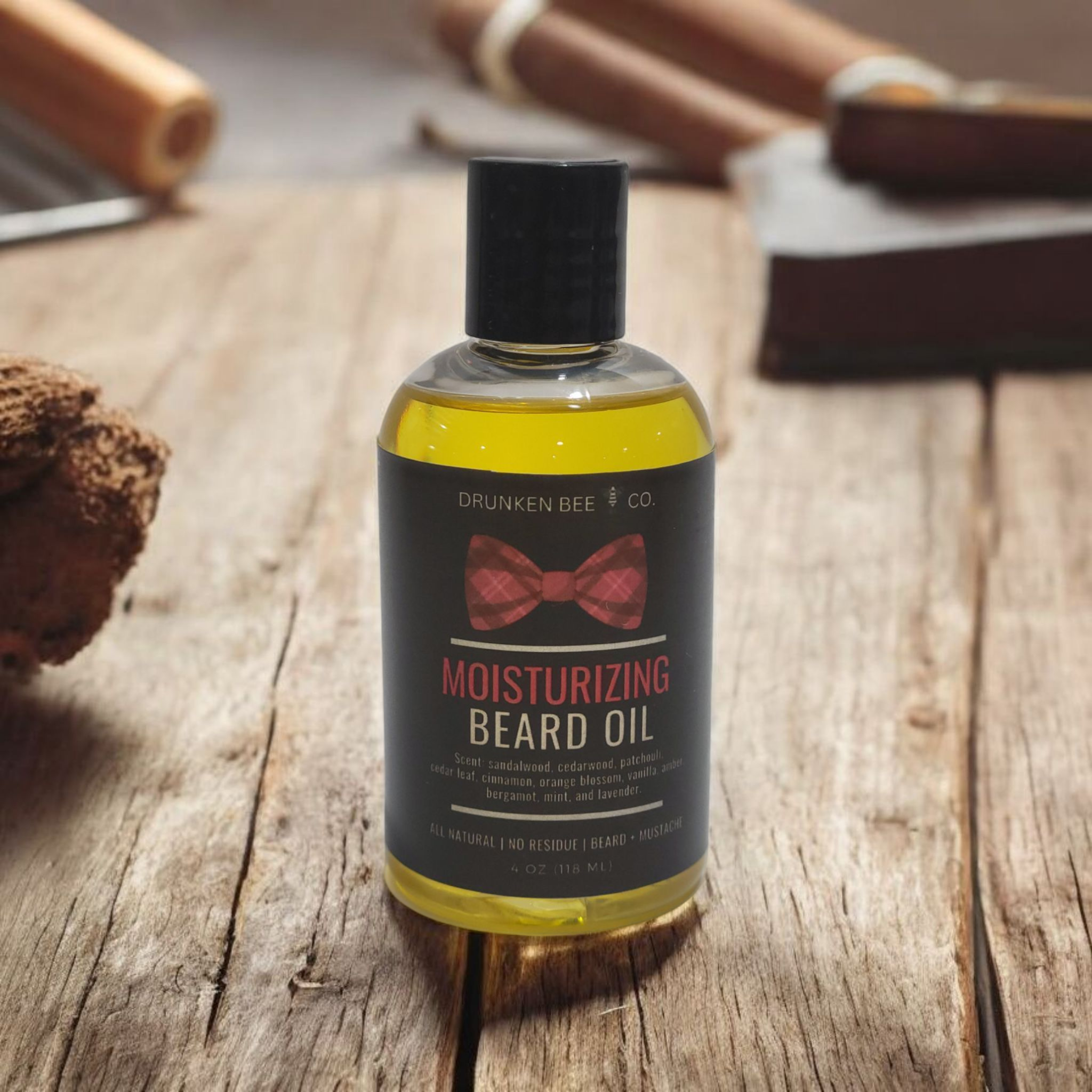 Red Tie Nourishing Beard Oil - Growth + Thickness (2oz + 4oz)