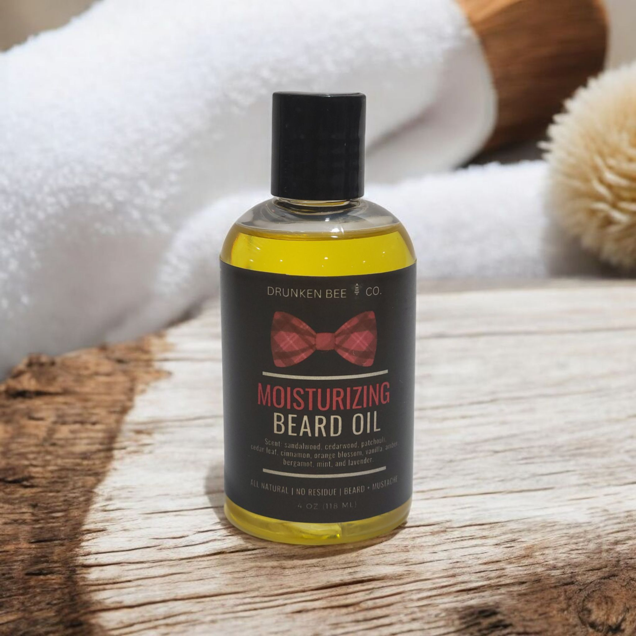 Red Tie Nourishing Beard Oil - Growth + Thickness (2oz + 4oz)