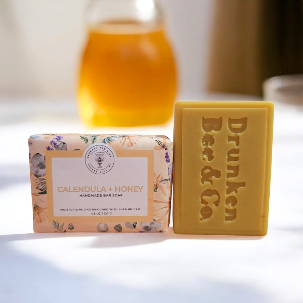 Calendula + Honey Handmade Bar Soap - 4.5oz