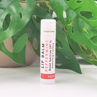 SPF Peppermint Lip Balm - 0.15oz