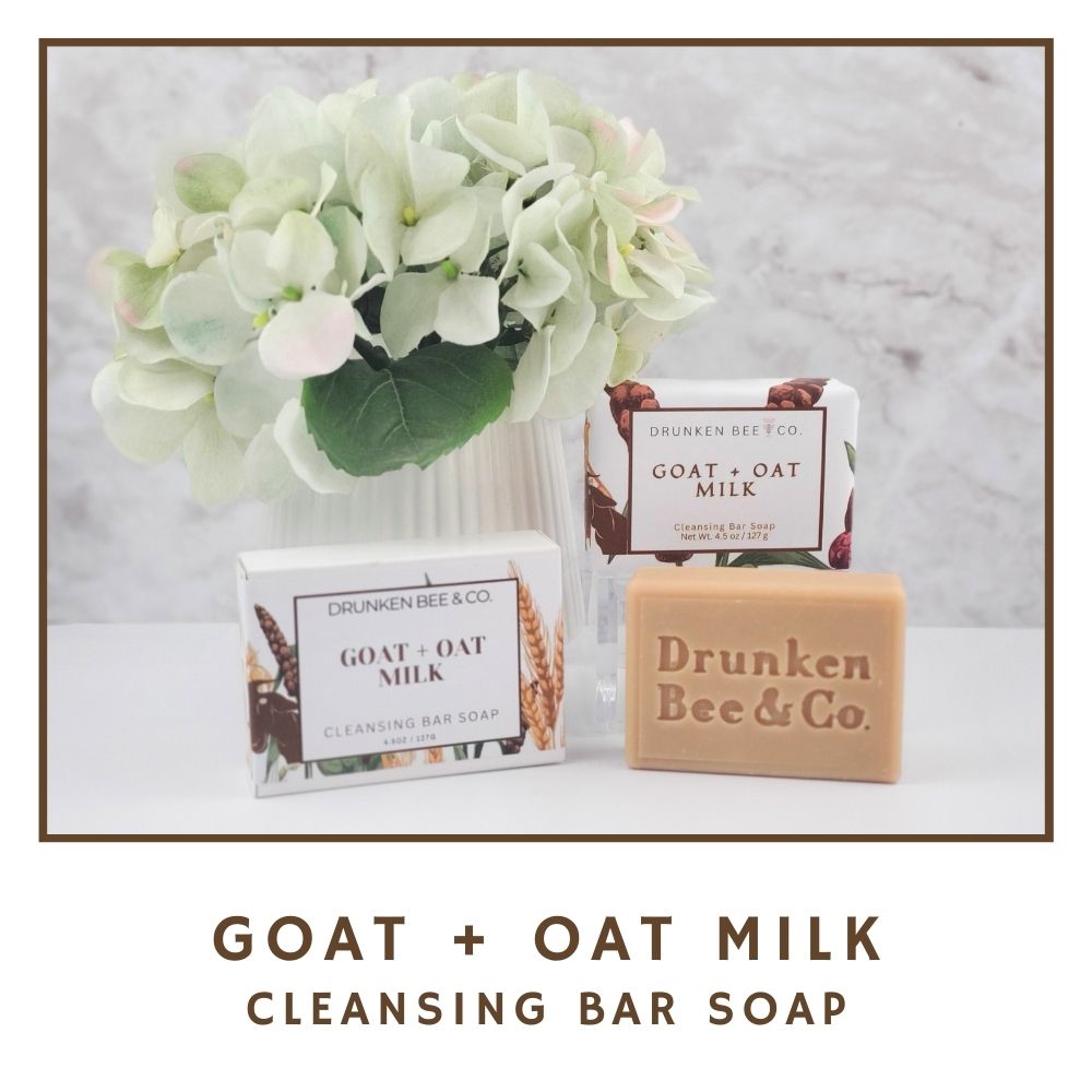 Goat's Milk + Oat Milk Handmade Bar Soap - 4.5oz