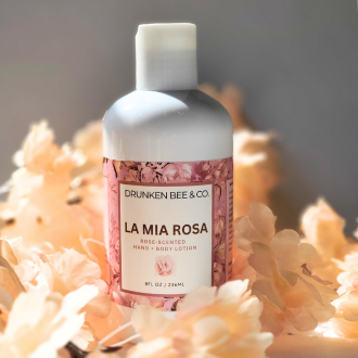 La Mia Rosa Fragranced Hand + Body Lotion - 8 fl oz