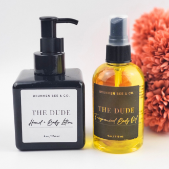 The Dude Fragranced Body + Massage Oil - 4oz