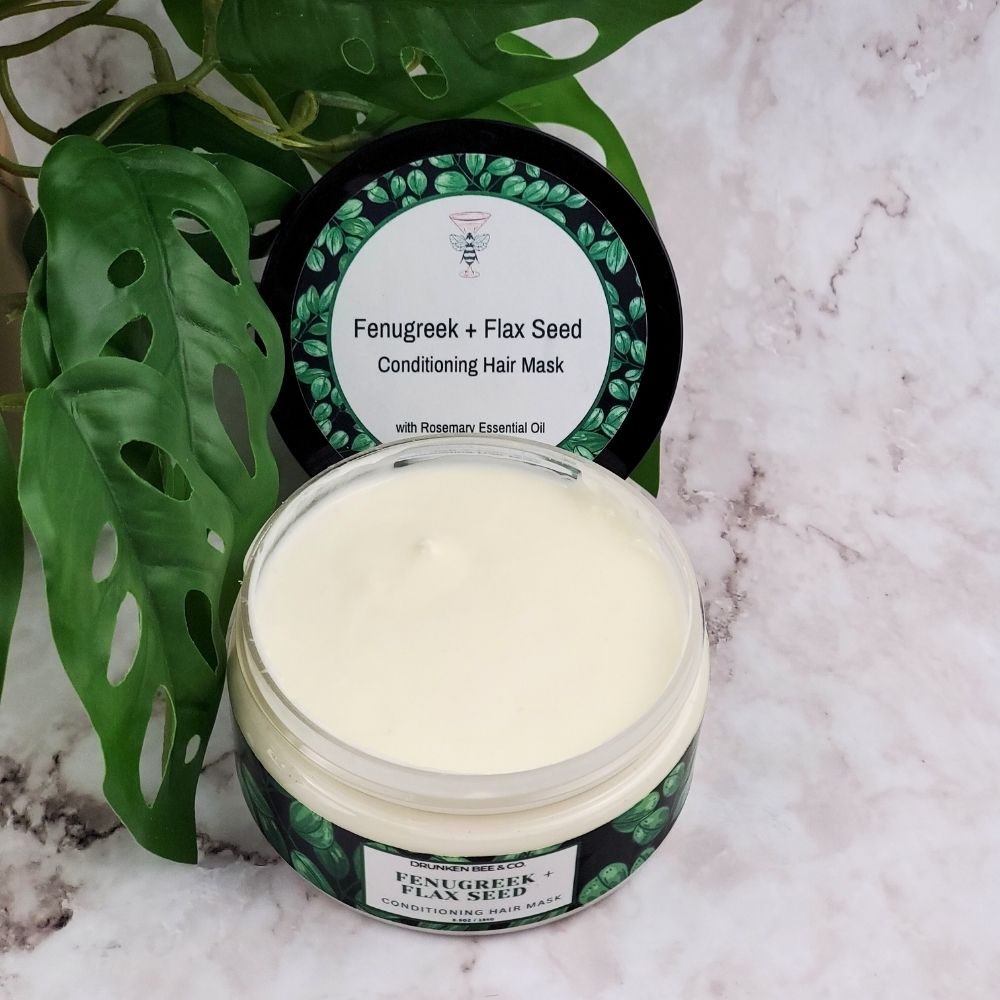 Fenugreek + Flax Seed Conditioning Hair Mask - 6.5oz