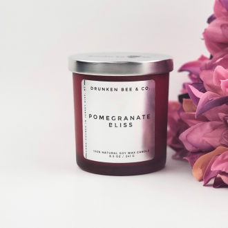 Pomegranate Bliss Soy Wax Candle