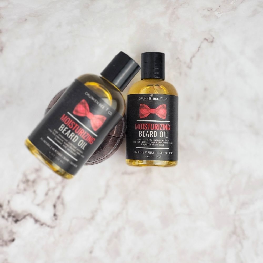 Red Tie Nourishing Beard Oil - Growth + Thickness (2oz + 4oz)