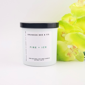 Fire + Ice Natural Soy Wax Candle