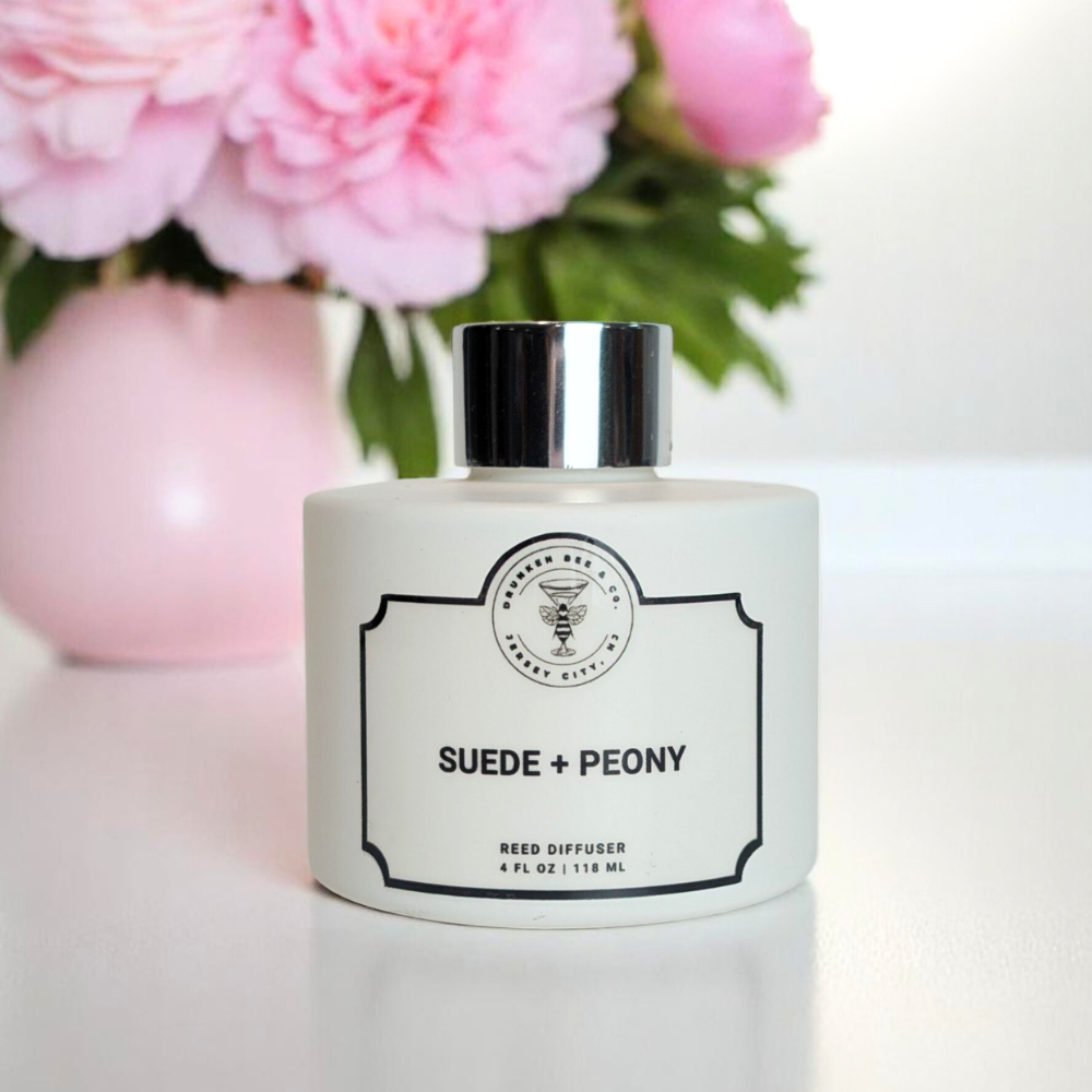 Suede + Peony Reed Diffuser - 4 fl. oz
